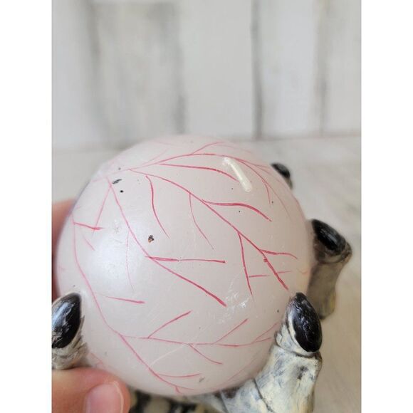 Halloween spooky eyeball candle witch hand skeleton prop decor - Picture 13 of 14